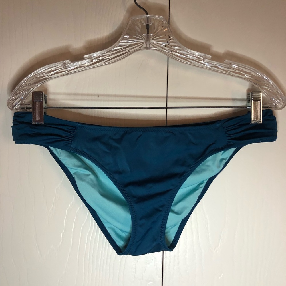 Shade & Shore deep teal swim bottom, size M